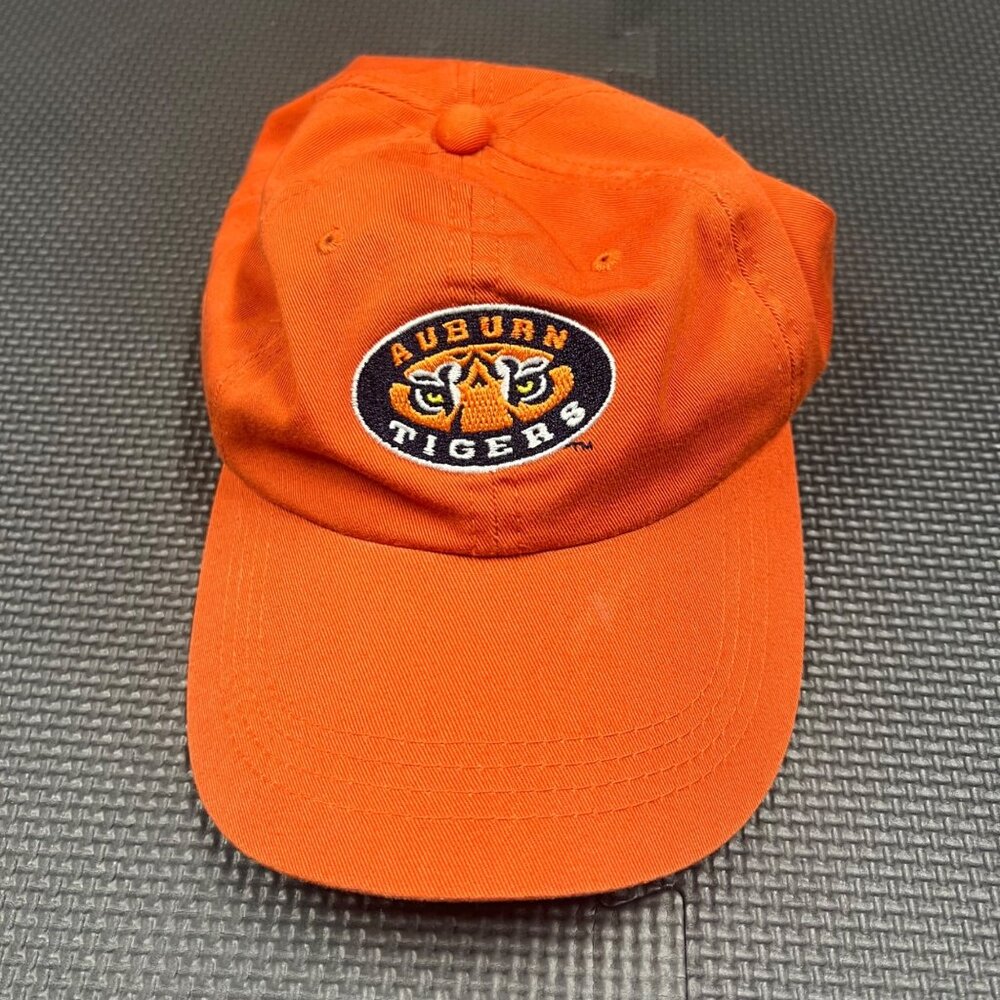 Vintage Auburn Tigers College Sports Baseball Cap Orange